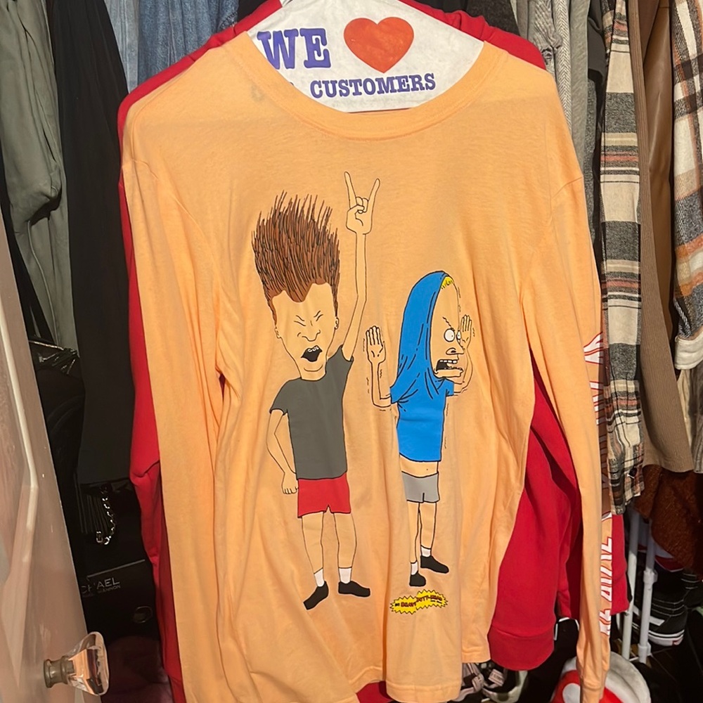 BEAVIS AND BUTT-HEAD GRAPHIC TOP